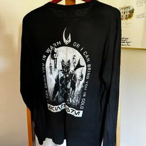 Star Wars MUDHORN WARM OR COLD BLACK LONG SLEEVE (Heroes & Villains)